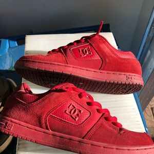 All red dc shoes Clearance
